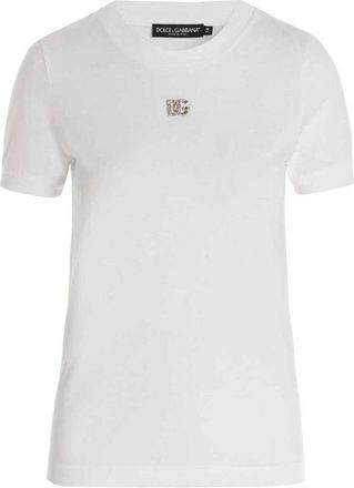 Dolce & Gabbana White Logo T-shirt