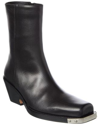 Sportmax Sportmax Ausonia Leather Bootie
