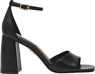 Steve Madden High Heel Sandalen - Dames - Sandalen met hakken - Zwart - 40 EU - Schoenen