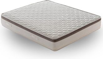 Materassi & Doghe Colchón muelles y viscoelástica desenfundable 100x200 altura 27 cm