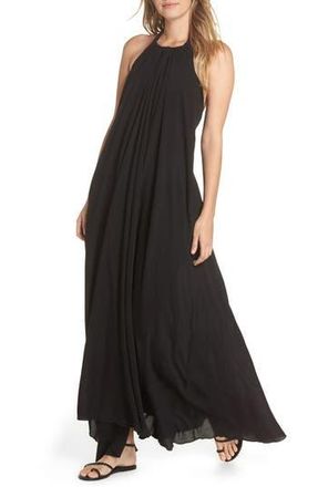 Elan Cover-Up Maxi Dress in Black at Nordstrom Rack, Size X-Small