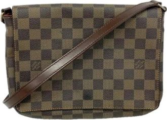 Louis Vuitton Pre-owned Cross Body Bags, female, Brown, Size: ONE SIZE Pre-owned Musette Tango Shoulder Bag