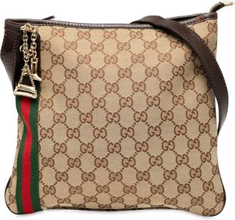 Gucci Pre-owned Gucci GG Canvas Jolicoeur Crossbody Ladies 144388 203998