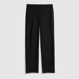 Gucci Technical Wool Blend Pants, Size 46, Black
