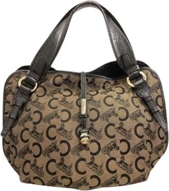 Celine Pre-owned Vintage Handbag - Dames - Vintage Handtas - Bruin - ONE Size - Vintage