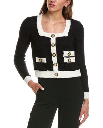 L'agence Monette Square Neck Cardigan