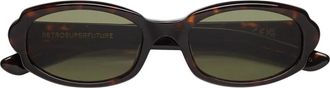 Retro Superfuture Esatto Zonnebril - unisex - Zonnebrillen - Bruin - 54 MM - Accessoires