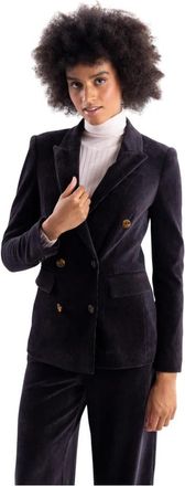 Marella Mlsrum Blazer - Dames - Blazers - Grijs - XS - Katoen - Jassen