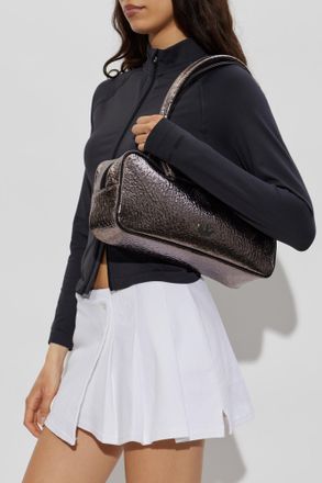 adidas Shoulder Bag With Logo, Unisex, Brown