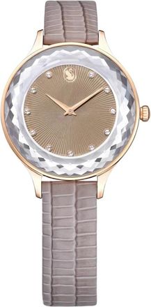 Swarovski Dames, Accessoires, Beige, Maat: ONE Size Leer