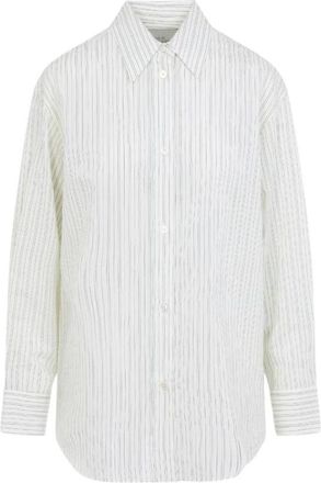 STUDIO NICHOLSON Rouen Shirt - Dames - Overhemden - Wit - S - Overhemden