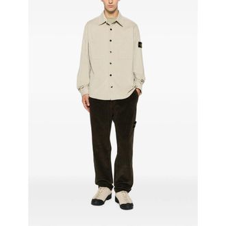 Stone Island Cotton Corduroy Overshirt - Beige
