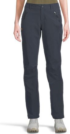 Fjällräven Abisko Trail Stretch Trousers Womens Clothing Dark Navy : 38 (US Womens 6-8) R, Elastane/Polyamide