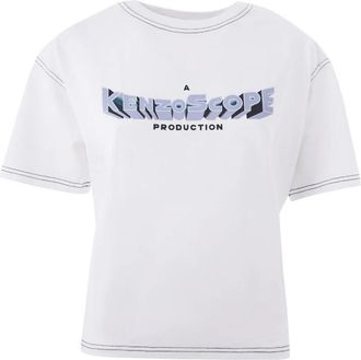 Kenzo Witte Katoenen Top - Dames - T-shirts - Wit - XS - Katoen - Tops