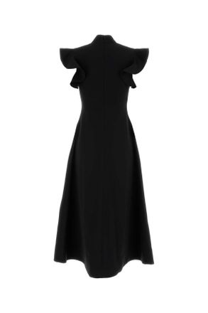 Moschino Womens Black Jersey Dress Nero Exterior: Polyester Elastane Abiti