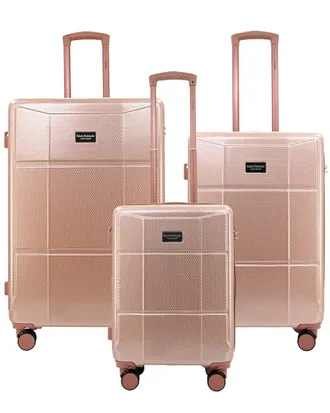 Isaac Mizrahi New York Aero 3Pc Expandable Luggage Set