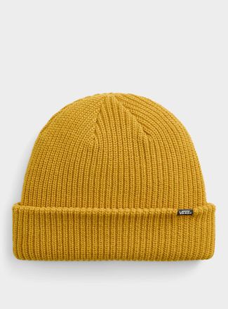 Vans Womens Reverse-logo rib-knit Tuque Hat