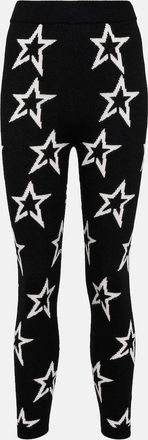 Perfect Moment Aster knitted wool leggings