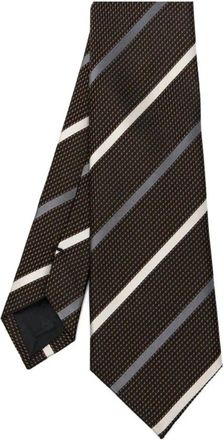 Emporio Armani Accessoires, Heren, Veelkleurig, ONE Size, Micro Mix Stropdas