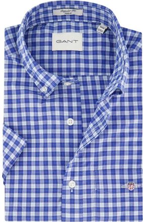 GANT Heren, Overhemden, Blauw, Maat: M