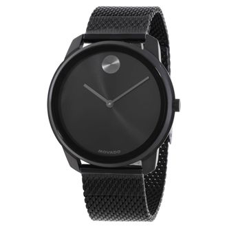 Movado Bold Quartz Black Dial Mens Watch 3601338