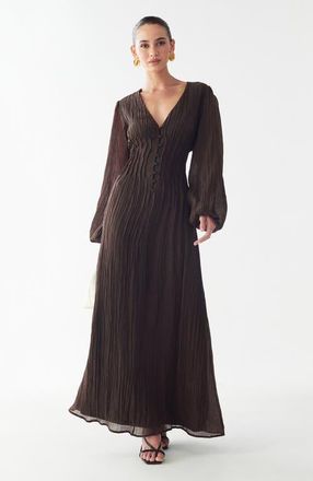 Willa Palamino Dress in Chocolate at Nordstrom, Size 2