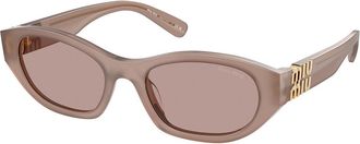 Miu Miu MUA03S 28L20I Womens Sunglasses Grey Size 53