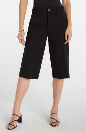 Liverpool L.A. High Waist Capris in Black at Nordstrom, Size 16