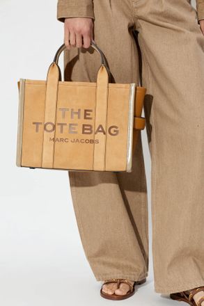 Marc Jacobs Suede Handheld Bag Medium, Womens, Brown