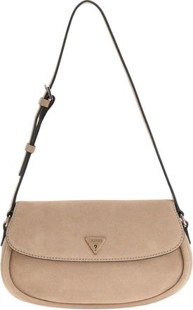 Guess Tassen, Dames, Beige, ONE Size, Danya Schoudertas met Klep