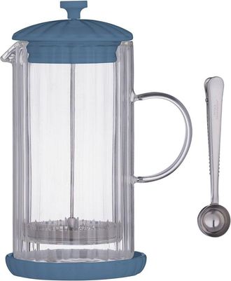 Price & Kensington Luxe French Press Bluebell