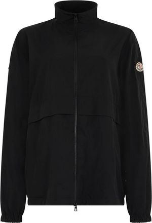 Moncler Light Jackets, male, Black, Size: M Windbreaker Negara