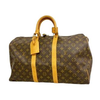 Louis Vuitton Pre-owned Boston bag - unisex - Pre-owned - Bruin - Maat: ONE Size