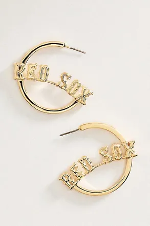 BaubleBar Phillies Nameplate Hoops