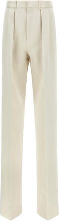 Tom Ford Beige Double pinch pants