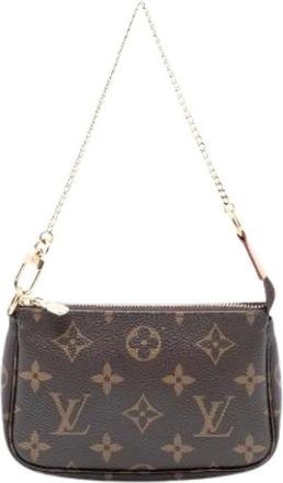 Louis Vuitton Pre-owned Mini Bags, female, Brown, Size: ONE SIZE Pre-owned The Mini Pochette Accessoires