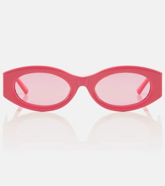 The Attico Berta oval sunglasses