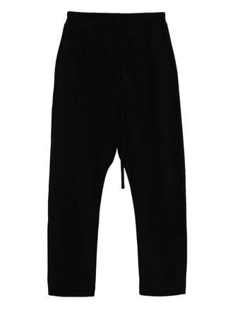 Thom Krom drawstring track pants - Black