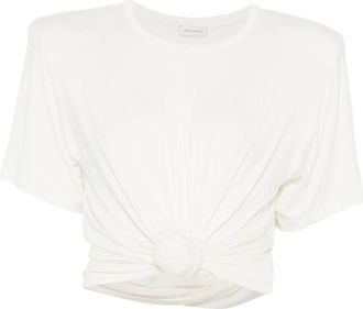 Magda Butrym Knot-detail T-shirt