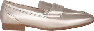 Gabor Leren Loafers met Lakafwerking - Dames - Loafers - Bruin - 41 EU - Schoenen