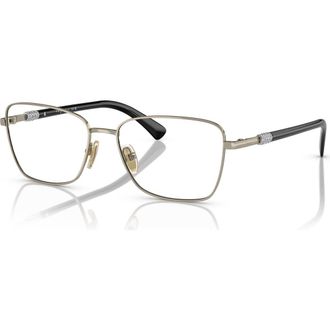 Vogue Eyewear 54mm Butterfly optical glasses in Gold at Nordstrom