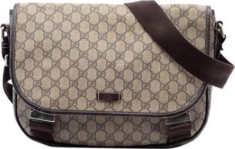 Gucci Pre-owned Gucci GG Supreme Crossbody Unisex C2PH5JIZ9HG51PW9