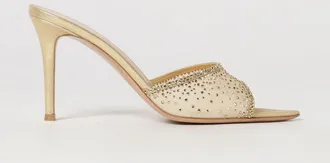 Gianvito Rossi Sandali mules Rania con cristalli e tacco a stiletto