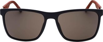Tommy Hilfiger Bruine Lens Blauwe Zonnebril
