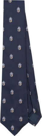 Polo Ralph Lauren Cravatta Repp Club in seta - Blu