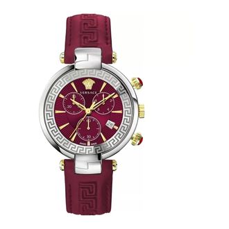 Versace Revive Chronograph - Dames - Horloges - Bruin - ONE Size - Accessoires