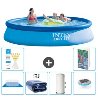 Intex Piscina Easy Set Redonda - 396x84 Cm - 7-piezas S98