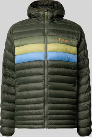 Cotopaxi Daunenjacke mit Kapuze in Dunkelgruen, Größe XL