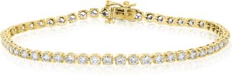 Vir Jewels 3 cttw Lab Grown Diamond Tennis Bracelet in 14K Gold For Women 6.5 Inch