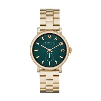 Marc Jacobs Baker Horloge - Dames - Horloges - Geel - ONE Size - Accessoires